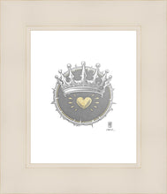 Load image into Gallery viewer, 2 Crowns GRAPHITE Large Wall Art Gallery Wrap
