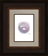 Load image into Gallery viewer, 2 Crowns LAVENDER Large Wall Art Gallery Wrap
