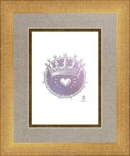 Load image into Gallery viewer, 2 Crowns LAVENDER Large Wall Art Gallery Wrap
