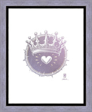 Load image into Gallery viewer, 2 Crowns LAVENDER Large Wall Art Gallery Wrap
