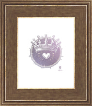 Load image into Gallery viewer, 2 Crowns LAVENDER Large Wall Art Gallery Wrap

