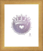 Load image into Gallery viewer, 2 Crowns LAVENDER Large Wall Art Gallery Wrap
