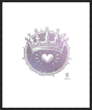 Load image into Gallery viewer, 2 Crowns LAVENDER Large Wall Art Gallery Wrap
