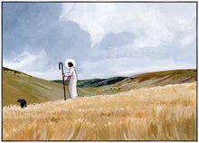 Load image into Gallery viewer, Leaving The Ninety and Nine for The One Large Wall Art Gallery Wrap
