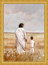 Load image into Gallery viewer, I'll Walk With You - Boy Large Wall Art
