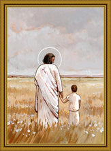 Load image into Gallery viewer, I'll Walk With You - Boy Large Wall Art
