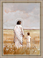 Load image into Gallery viewer, I'll Walk With You - Boy Large Wall Art
