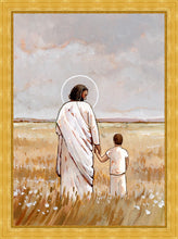 Load image into Gallery viewer, I'll Walk With You - Boy Large Wall Art
