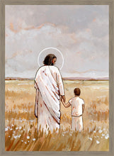 Load image into Gallery viewer, I'll Walk With You - Boy Large Wall Art
