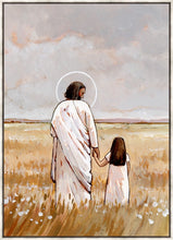 Load image into Gallery viewer, I'll Walk With You - Girl Large Wall Art
