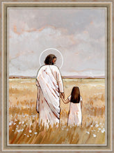 Load image into Gallery viewer, I'll Walk With You - Girl Large Wall Art
