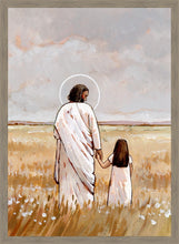 Load image into Gallery viewer, I'll Walk With You - Girl Large Wall Art
