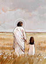 Load image into Gallery viewer, I'll Walk With You - Girl Large Wall Art
