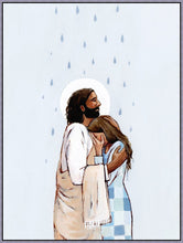 Load image into Gallery viewer, When The Blues Came, And The Rains Fell, He Was There Large Wall Art Gallery Wrap
