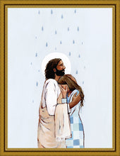 Load image into Gallery viewer, When The Blues Came, And The Rains Fell, He Was There Large Wall Art
