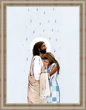 Load image into Gallery viewer, When The Blues Came, And The Rains Fell, He Was There Large Wall Art
