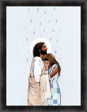 Load image into Gallery viewer, When The Blues Came, And The Rains Fell, He Was There Large Wall Art
