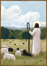 Load image into Gallery viewer, The Good Shepherd in Summer Large Wall Art Gallery Wrap
