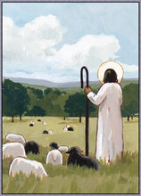Load image into Gallery viewer, The Good Shepherd in Summer Large Wall Art Gallery Wrap
