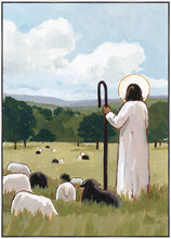 Load image into Gallery viewer, The Good Shepherd in Summer Large Wall Art Gallery Wrap
