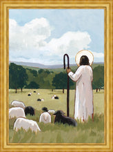 Load image into Gallery viewer, The Good Shepherd in Summer Large Wall Art
