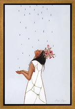 Load image into Gallery viewer, She Learned to Love The Rain Gallery Wrap
