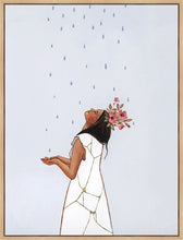 Load image into Gallery viewer, She Learned to Love The Rain Gallery Wrap
