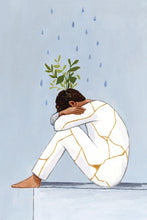 Load image into Gallery viewer, He Thought He Was Broken, But He Was Blooming (Male) Gallery Wrap
