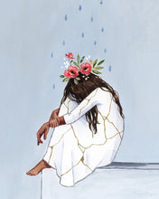 Load image into Gallery viewer, She Thought She Was Broken, But She Was Blooming (Female) Gallery Wrap
