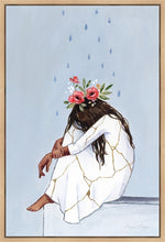 Load image into Gallery viewer, She Thought She Was Broken, But She Was Blooming (Female) Gallery Wrap
