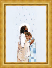 Load image into Gallery viewer, When The Blues Came (Male) Large Wall Art
