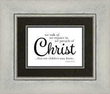 Load image into Gallery viewer, We Talk of Christ
