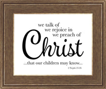 Load image into Gallery viewer, We Talk of Christ
