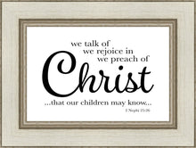 Load image into Gallery viewer, We Talk of Christ
