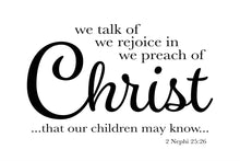 Load image into Gallery viewer, We Talk of Christ
