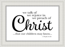 Load image into Gallery viewer, We Talk of Christ
