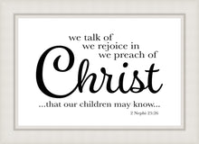 Load image into Gallery viewer, We Talk of Christ
