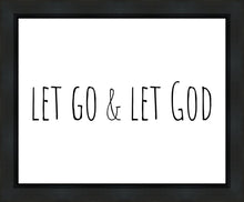 Load image into Gallery viewer, Let Go and Let God Gallery Wrap
