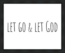 Load image into Gallery viewer, Let Go and Let God Gallery Wrap
