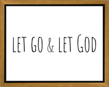Load image into Gallery viewer, Let Go and Let God Gallery Wrap
