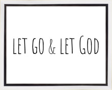 Load image into Gallery viewer, Let Go and Let God Gallery Wrap
