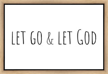 Load image into Gallery viewer, Let Go and Let God Gallery Wrap
