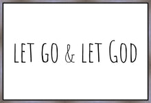 Load image into Gallery viewer, Let Go and Let God Gallery Wrap
