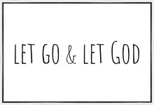 Load image into Gallery viewer, Let Go and Let God Gallery Wrap
