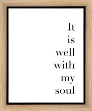 Load image into Gallery viewer, It is Well With My Soul Gallery Wrap
