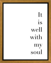 Load image into Gallery viewer, It is Well With My Soul Gallery Wrap
