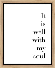 Load image into Gallery viewer, It is Well With My Soul Gallery Wrap
