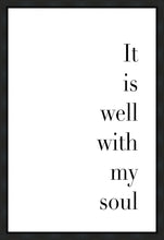 Load image into Gallery viewer, It is Well With My Soul Gallery Wrap
