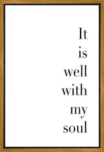 Load image into Gallery viewer, It is Well With My Soul Gallery Wrap
