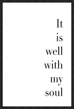 Load image into Gallery viewer, It is Well With My Soul Gallery Wrap
